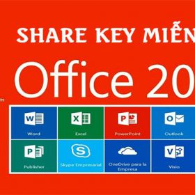Key Office 2016 mới nhất 2020 – Active Office 2016 thành công