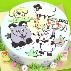 4+ Ý tưởng bánh sinh nhật hình các con vật siêu ngộ nghĩnh