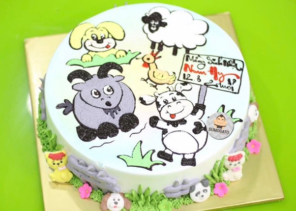 4+ Ý tưởng bánh sinh nhật hình các con vật siêu ngộ nghĩnh