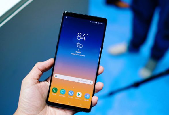 Màn hình Samsung Note 9 bị sọc ngang khắc phục thế nào