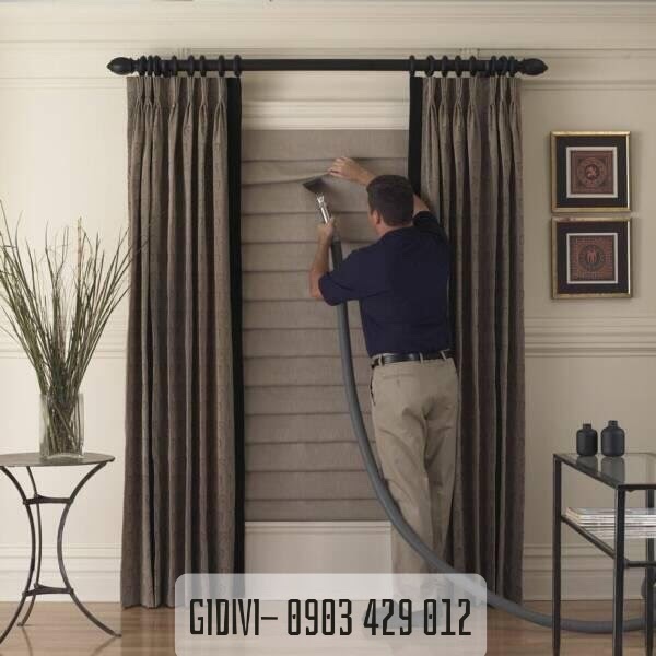 Dịch vụ giặt rèm cửa giao nhận tận nơi