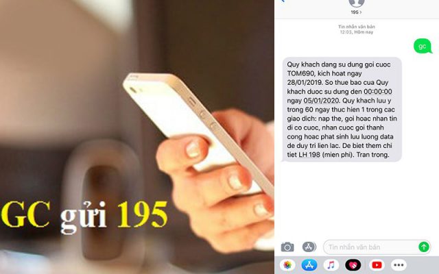 Kiểm tra thông tin sim Viettel