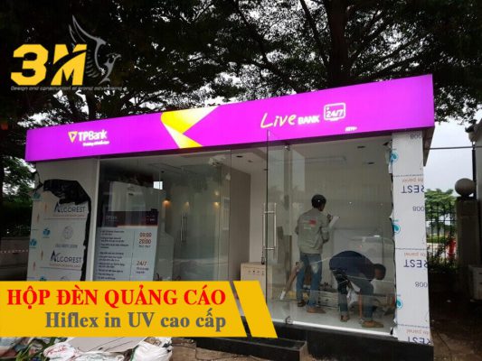 Làm bảng hiệu hộp đèn chất lượng chuyên nghiệp
