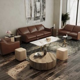 5 Mẫu Sofa Da Cao Cấp Hot Nhất 2020 Tại Nội Thất Kenli