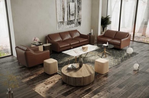 5 Mẫu Sofa Da Cao Cấp Hot Nhất 2020 Tại Nội Thất Kenli