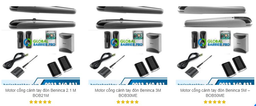 Báo giá motor cổng cánh tay đòn mới nhất và chi tiết nhất