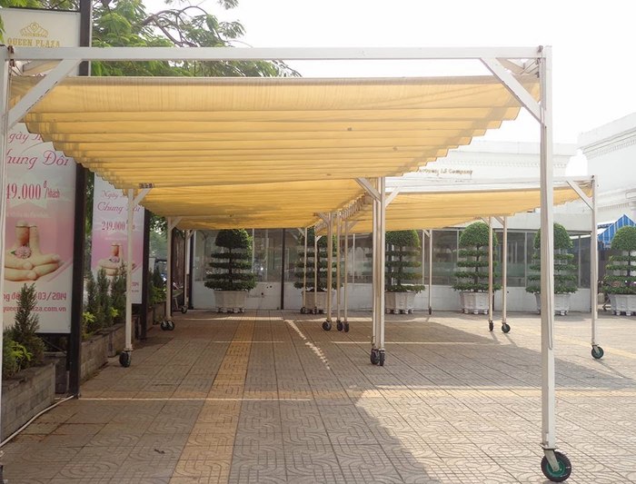 Bật mí kinh nghiệm lắp mái che nắng cho công ty tại TP Hồ Chí Minh