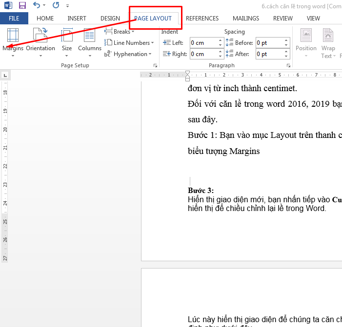 Bật mí cách căn lề trong word đẹp, chuẩn và đúng theo quy định hành chính