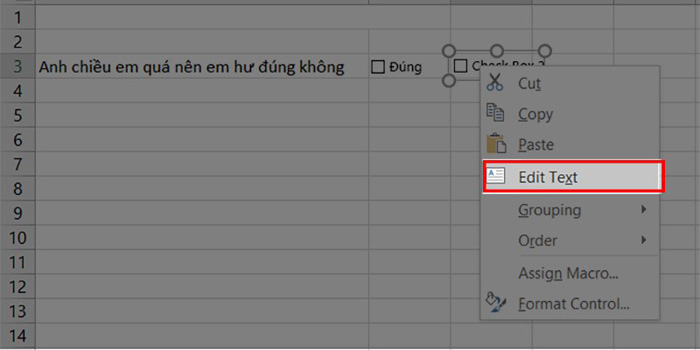 Hướng dẫn cách tạo checklist trong Excel cực dễ làm