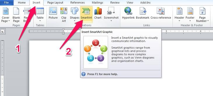 Hướng dẫn cách vẽ sơ đồ trong Word siêu đơn giản và nhanh gọn