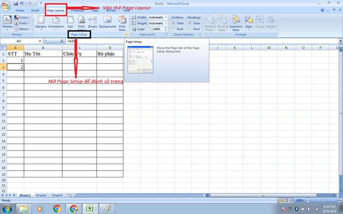 Mách bạn cách đánh số trang trong excel nhanh, dễ dàng thao tác