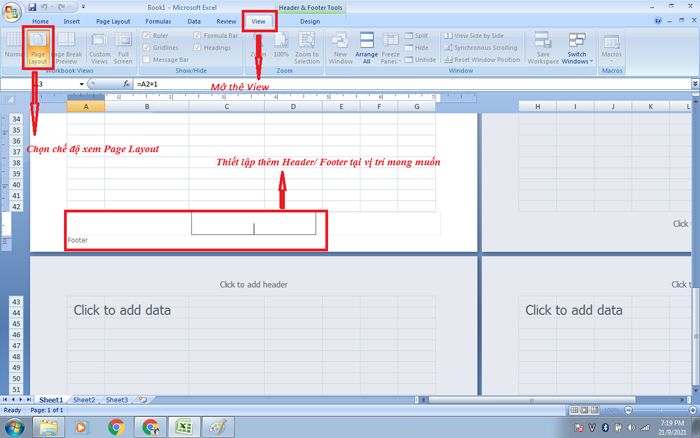Mách bạn cách đánh số trang trong excel nhanh, dễ dàng thao tác