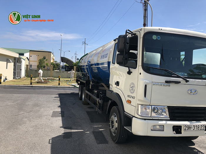 Dịch vụ hút bể phốt Việt Linh uy tín số 1 Hà Nội