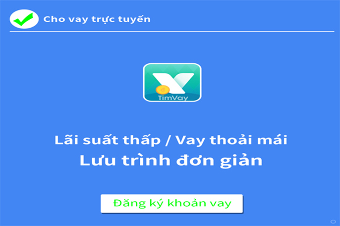 Timvay khoản vay tín chấp giải ngân trong 24 giờ
