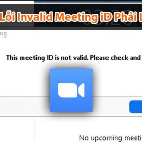 Zoom bị lỗi Invalid Meeting ID trên máy tính phải làm sao?
