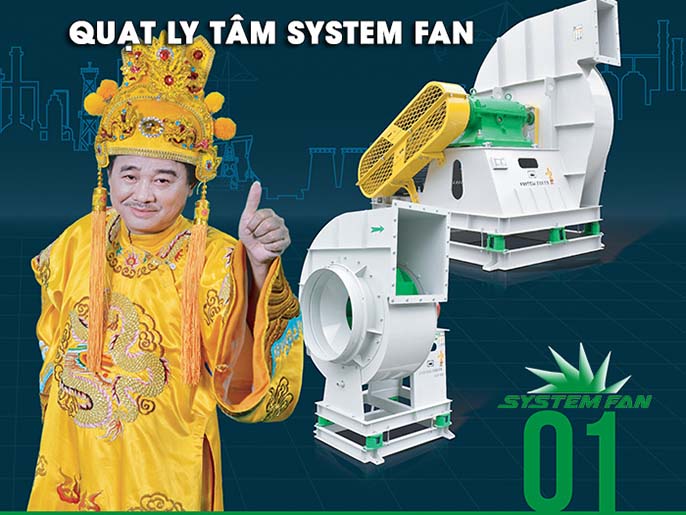 System Fan - Thương hiệu quạt công nghiệp số 1 thị trường