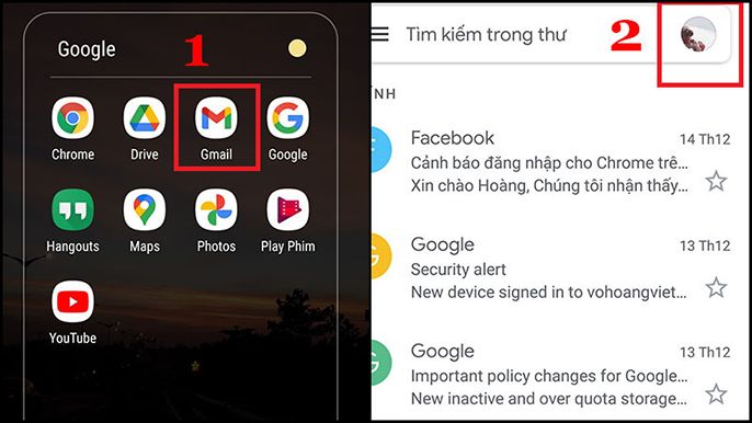 Hướng dẫn cách đăng xuất gmail trên điện thoại chi tiết 2022