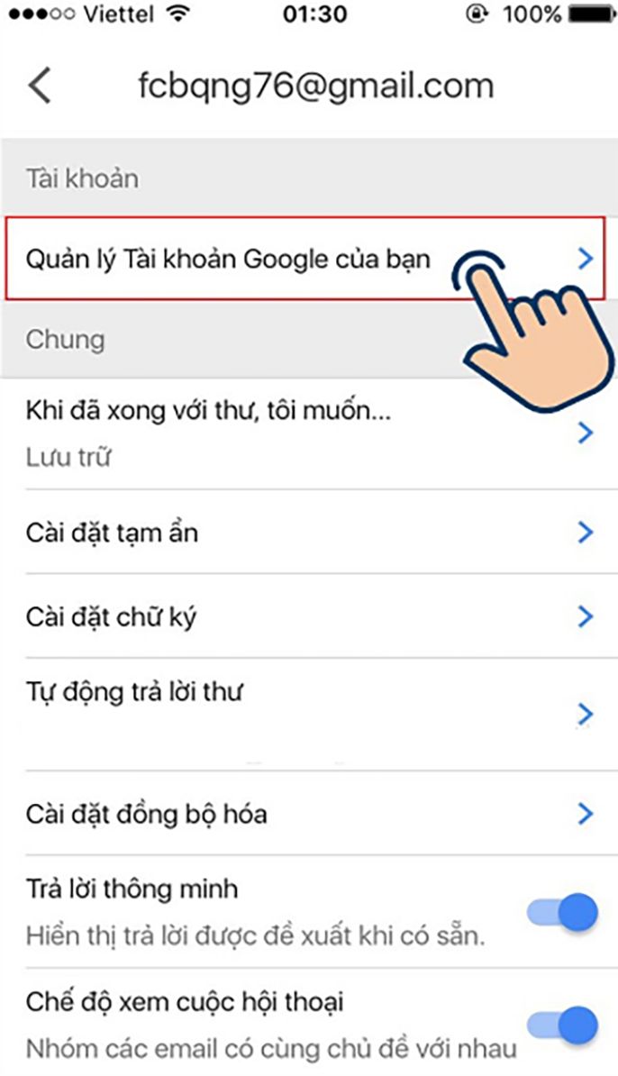 Hướng dẫn cách đổi tên gmail trên điện thoại nhanh chóng