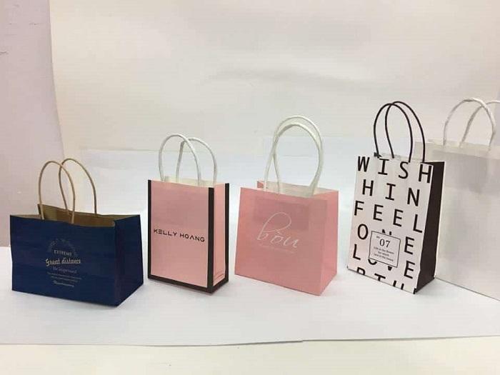 Sản xuất Túi Giấy được in logo nhãn hiệu thương hiệu Doanh Nghiệp Chuyên Nghiệp