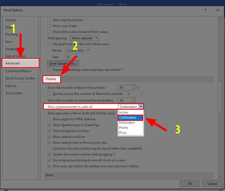1cm bằng bao nhiêu inch? Công thức chuyển đổi inch sang cm