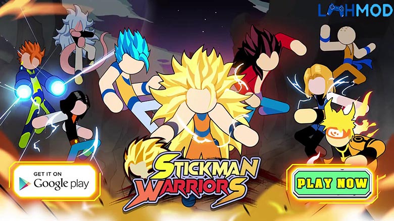 Stickman Warriors vs Stickman Dragon Fight: Top 2 game Chiến Binh Rồng Thiêng hot nhất vũ trụ