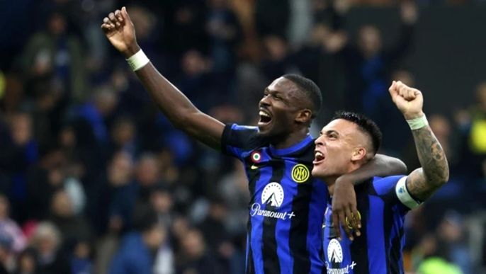 Lautaro Martinez & Marcus Thuram của Inter