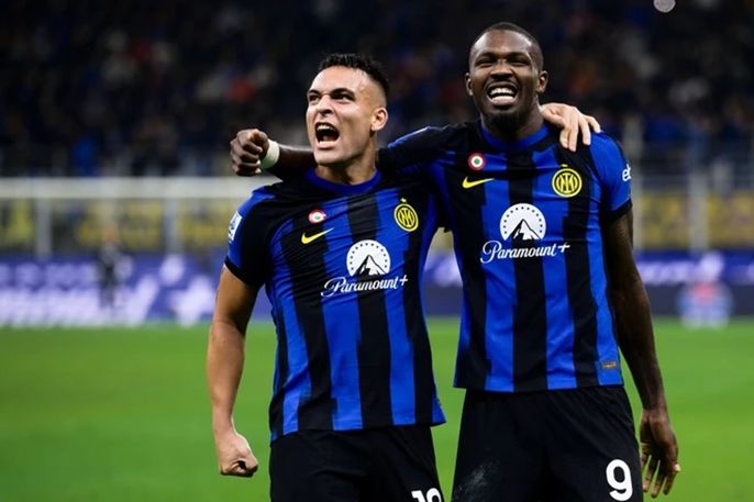 Lautaro Martinez & Marcus Thuram của Inter