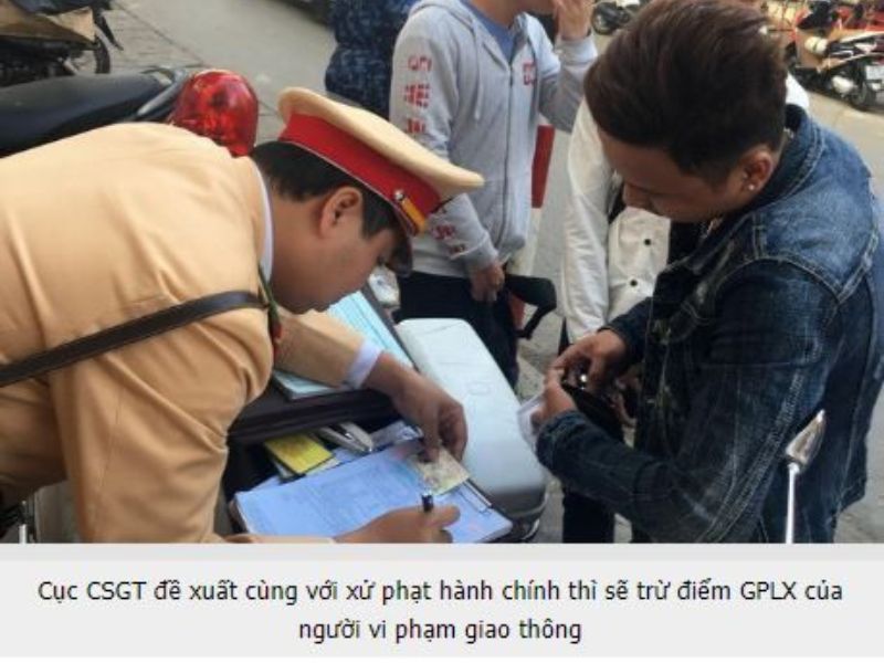 Biên Bản Vi Phạm Giao Thông và Các Quy Định Liên Quan 