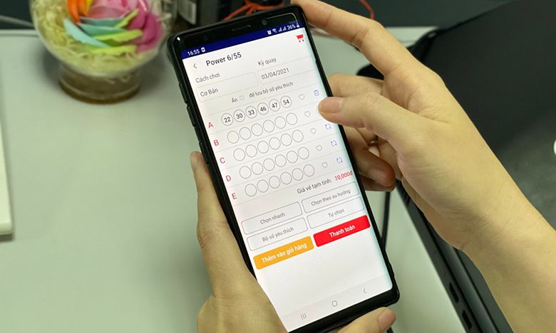 Thử vận may qua hình thức xổ số vietlott online