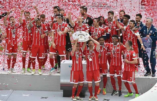 Top 5 CLB Vô Địch Bundesliga Nhiều Nhất Lịch Sử