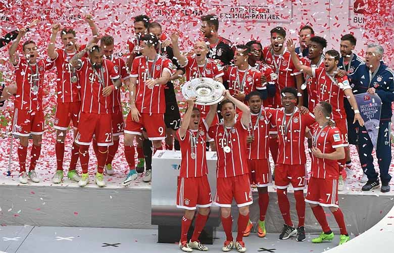 Top 5 CLB Vô Địch Bundesliga Nhiều Nhất Lịch Sử