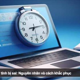 Cài đặt giờ trên máy tính bị sai: Nguyên nhân và cách khắc phục