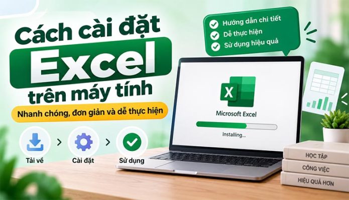 Cách cài đặt Excel trên máy tính nhanh chóng, đơn giản và dễ thực hiện